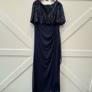 Xscape Blue  Dress for Special Occasions